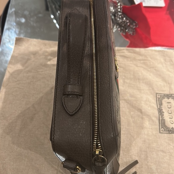 Gucci GG Supreme Web Ophidia Top Handle Bag - Picture 4 of 13